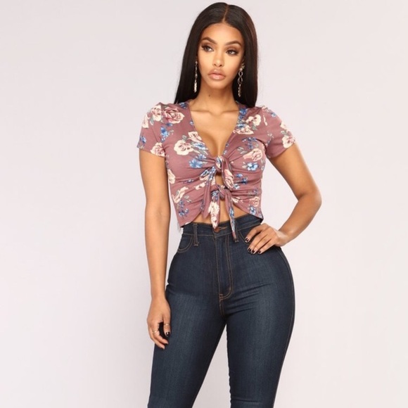 Fashion Nova Tops - Fashion Nova Floral Top